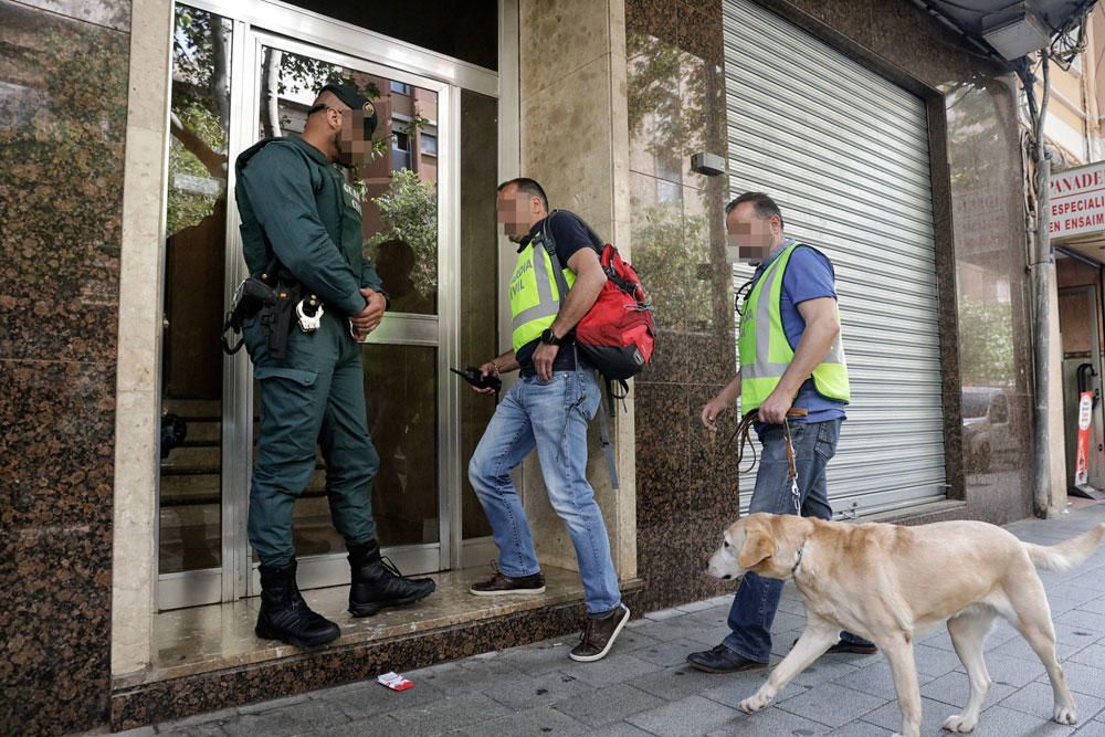 Razzia gegen Drogenbande auf Mallorca.