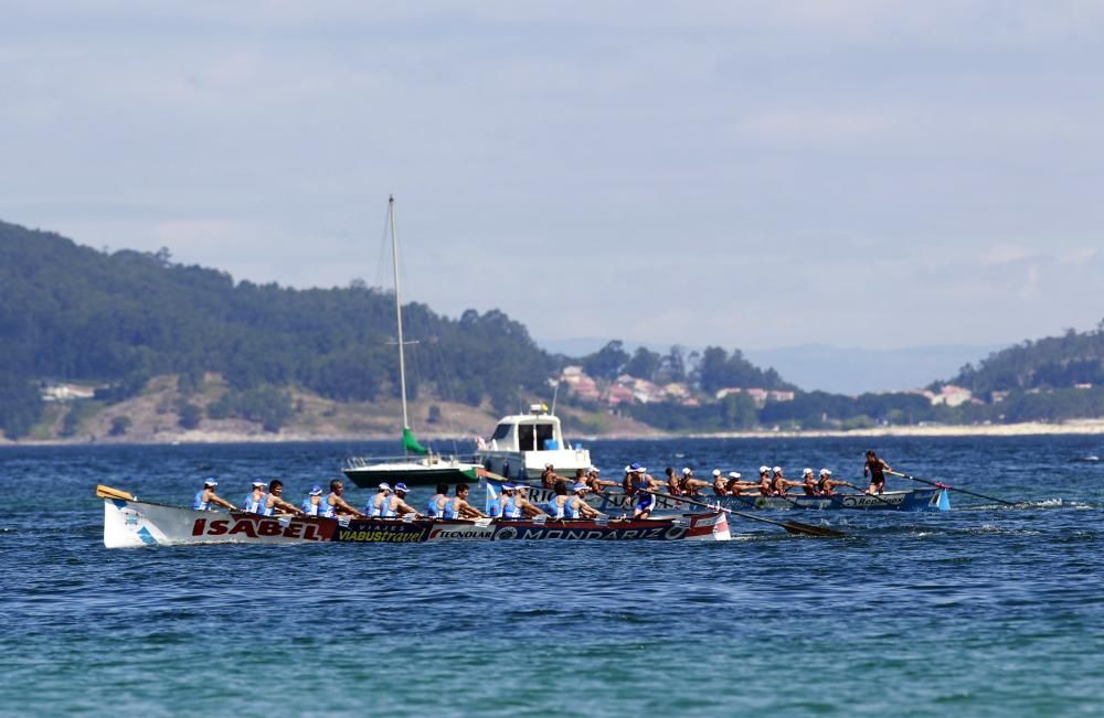 El equipo local se hace con la victoria en la Bandera Concello de Vigo. Ares y Puebla acechan el liderato de Samertolaméu en un día de locos con viento cambiante.