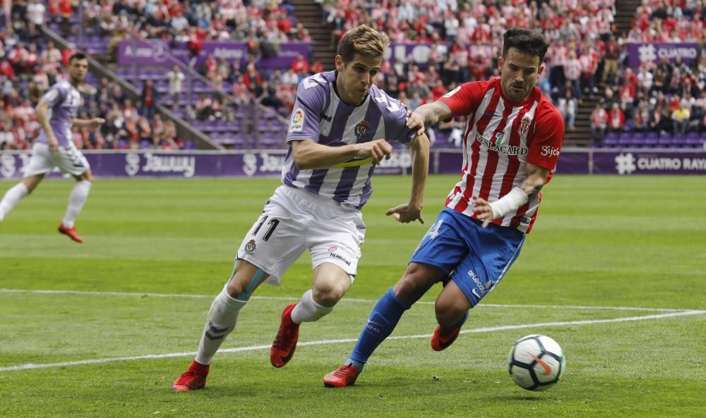 Valladolid - Sporting, en imágenes