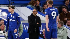 Liam Rosenior, entrenador del Chelsea