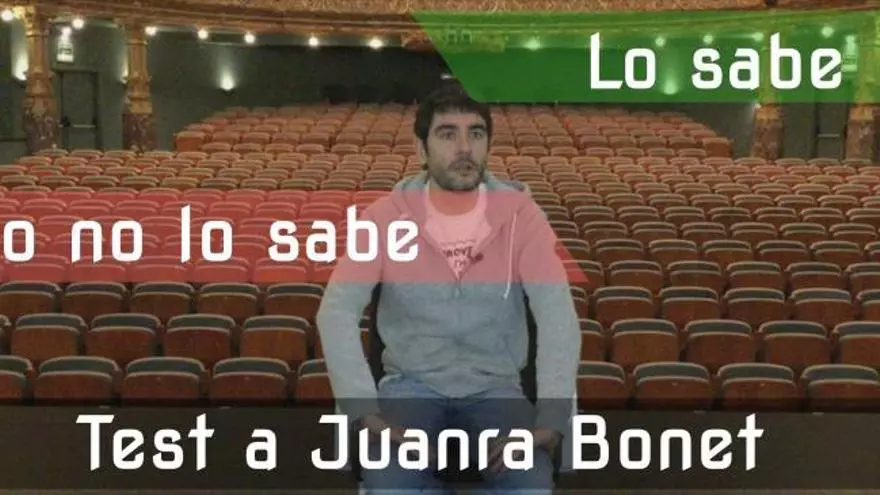 Test a Juanra Bonet: ¿Lo sabe o no lo sabe?