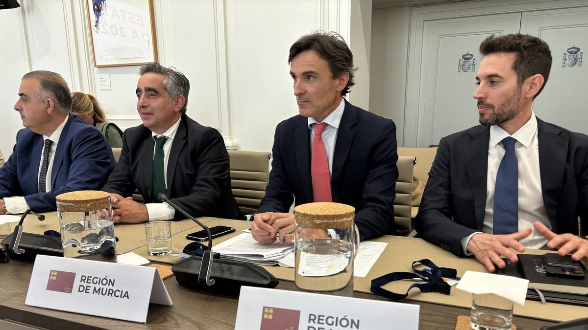 El consejero de Fomento e Infraestructuras, Jorge García Montoro, durante la Conferencia Sectorial de Vivienda y Agenda Urbana, este jueves en Madrid.