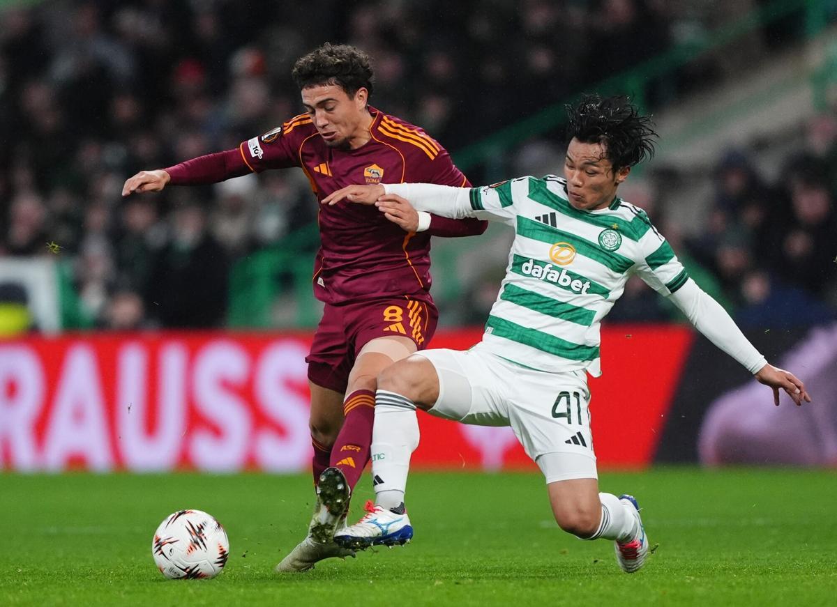 El Aynaoui, durante un partido frente al Celtic