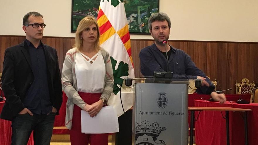 Foto de la presentació de l&#039;acord