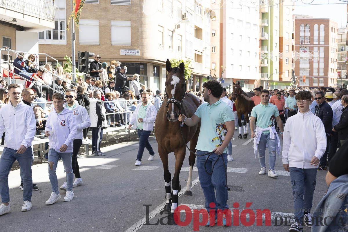 Concurso de caballo a pelo: pasacalles hasta el Hoyo en Caravaca