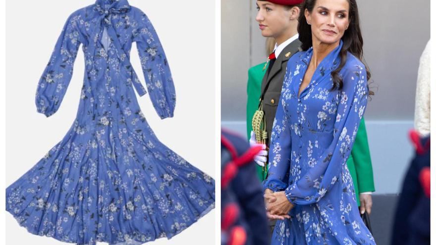 El vestido valenciano de la reina Letizia