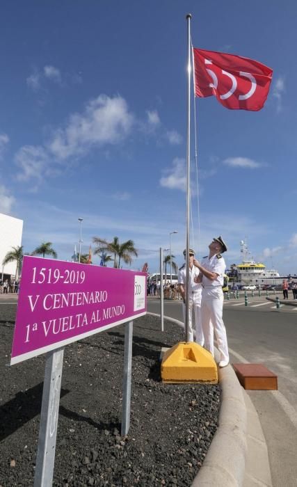 LAS PALMAS DE GRAN CANARIA. Monumento a la circunnavegación y nuevo muelle Elcano  | 12/11/2019 | Fotógrafo: José Pérez Curbelo