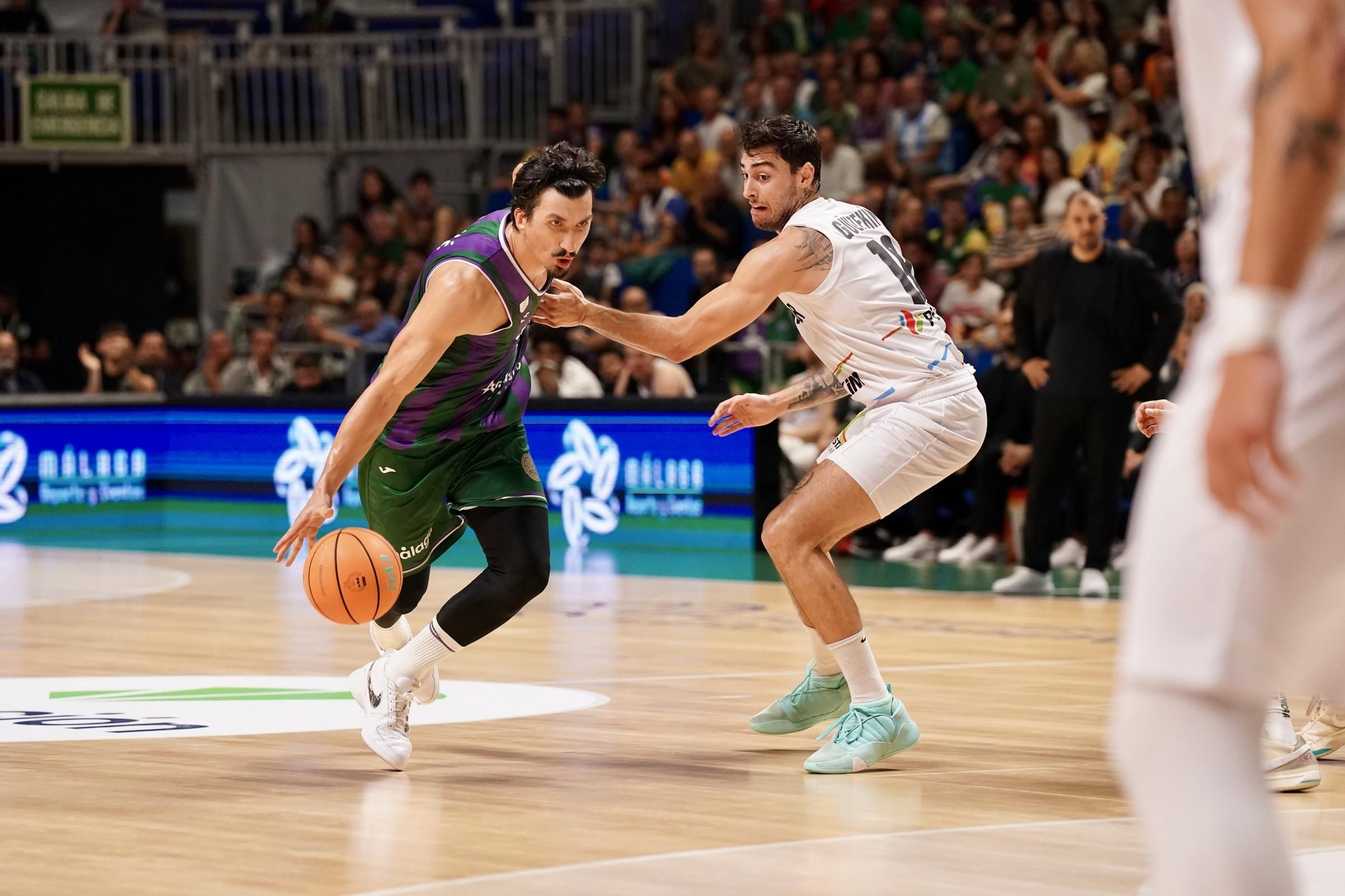 Partido disputado entre el Unicaja y el Aliaga Petkimspor de la BCL