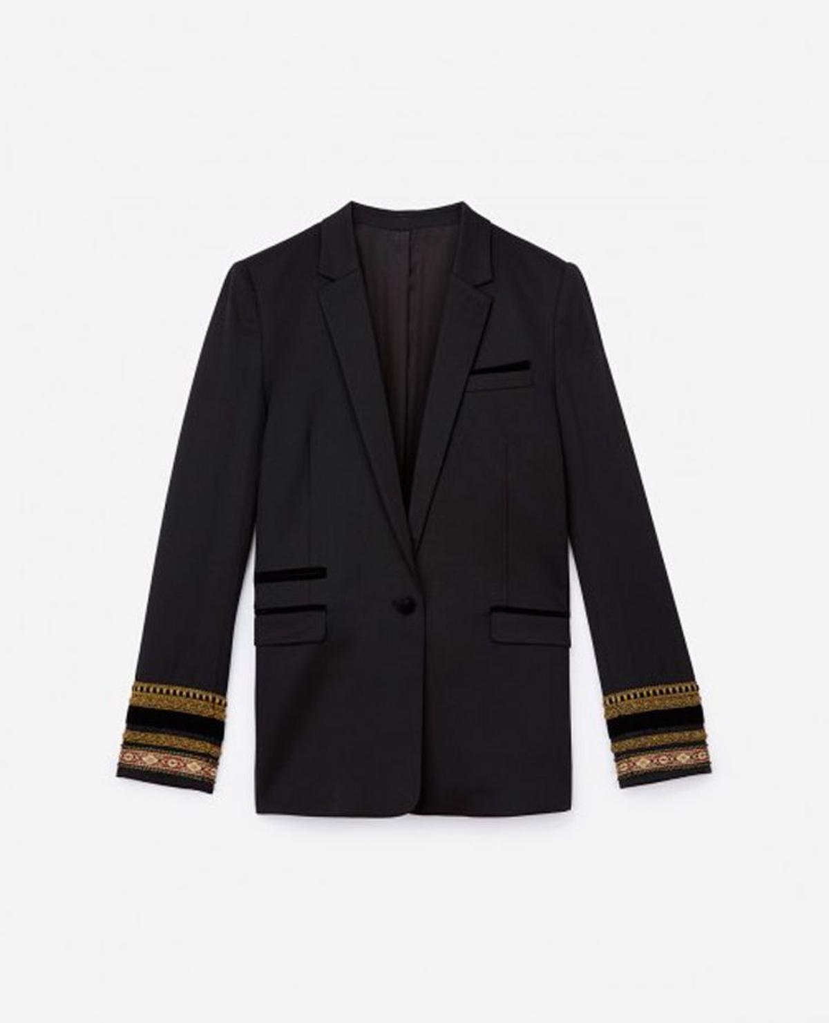 Rebajas 2018: blazer con detalles dorados de The Kooples