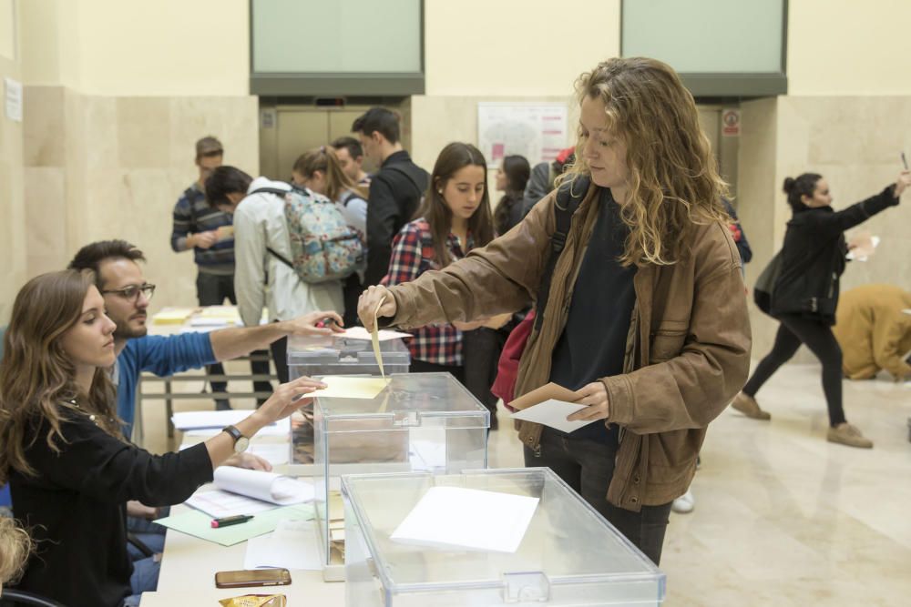 Elecciones al claustro de la Universitat de Valènc