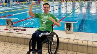 El cordobés Paco Salinas conquista el Campeonato de Andalucía en natación adaptada