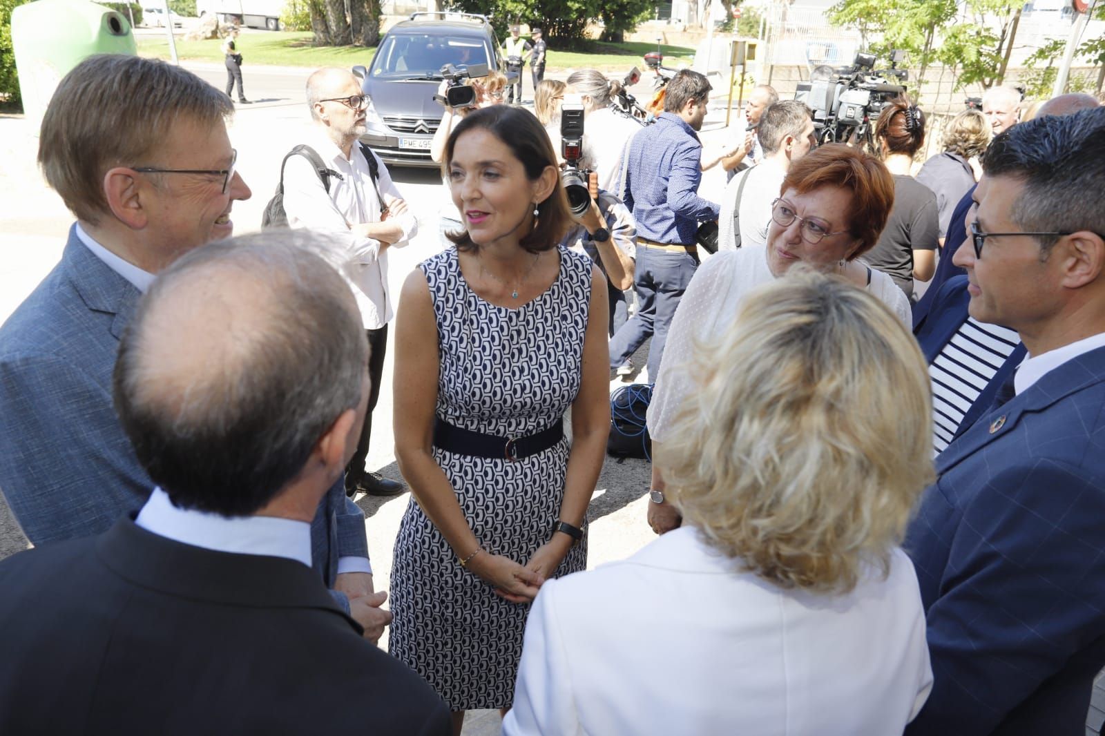 Visita de la ministra Reyes Maroto a Ford Almussafes