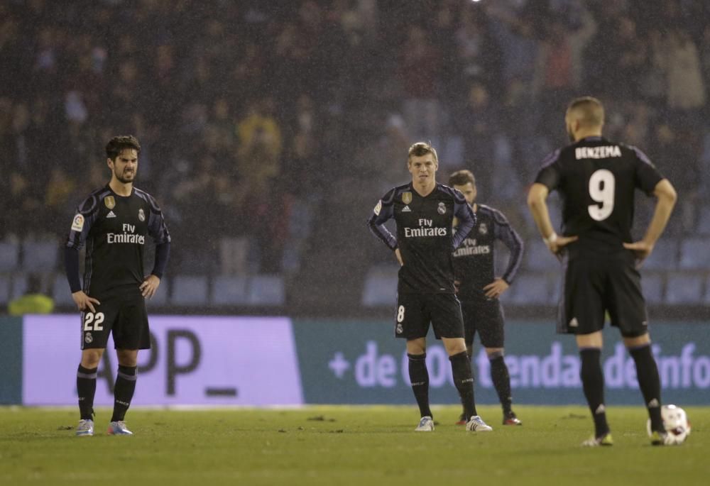 El Celta- Real Madrid, en fotos