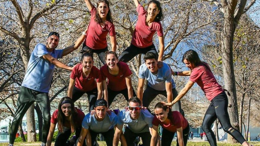 El equipo del Wild Trail Project 2020 (Nike Trail España).