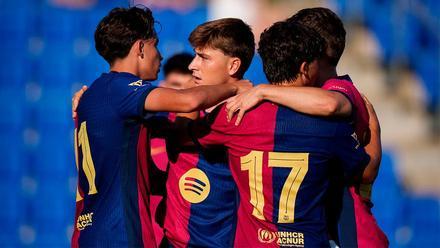 Resumen del FC Barcelona 1 - 0 Olot del amistoso de pretemporada