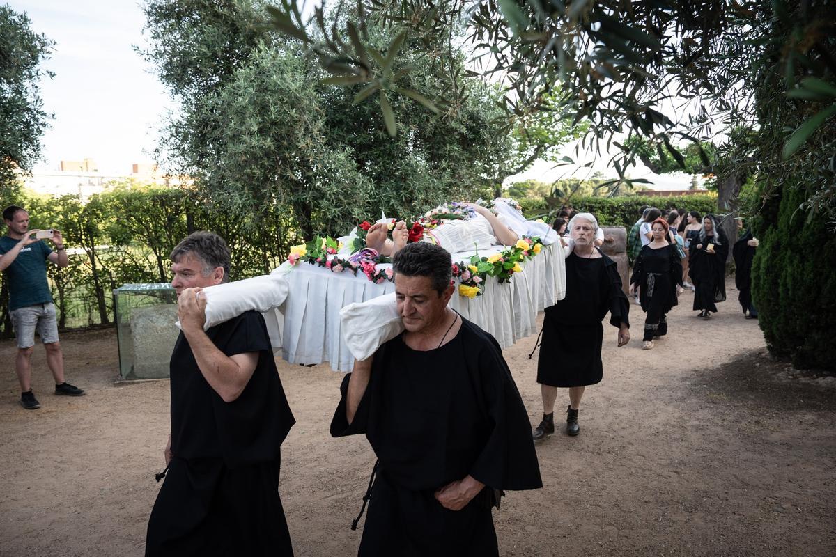 Ritos funerarios en Emerita Augusta.