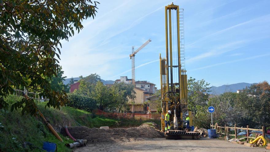 Olot ultima les obres de construcció d&#039;un segon punt de captació d&#039;aigua per a la ciutat