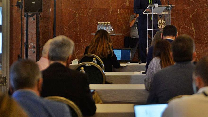 Una de las intervenciones en el Foro de Aviación Regional Sostenible.