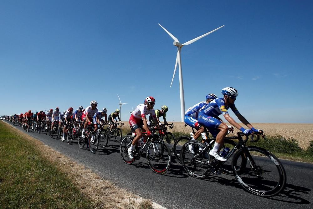 Tour de Francia: La cuarta etapa, en imágenes.