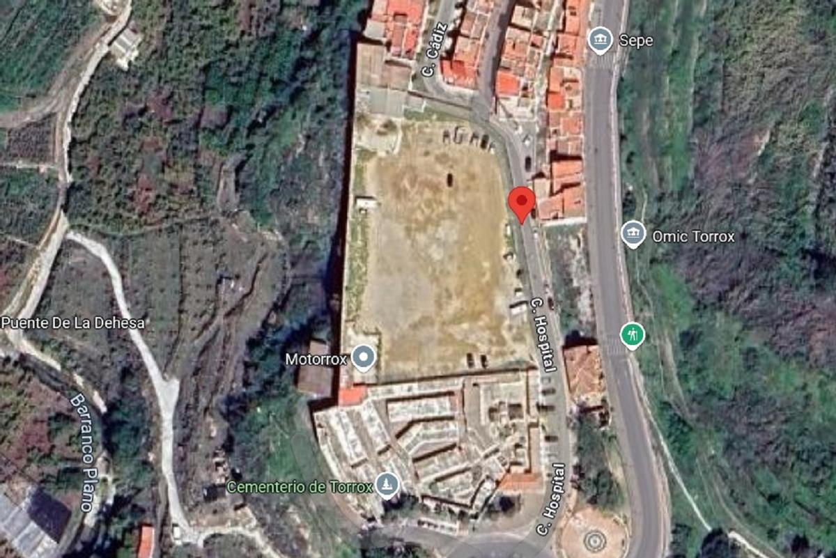 Parcela para la nueva sede judicial de Torrox.