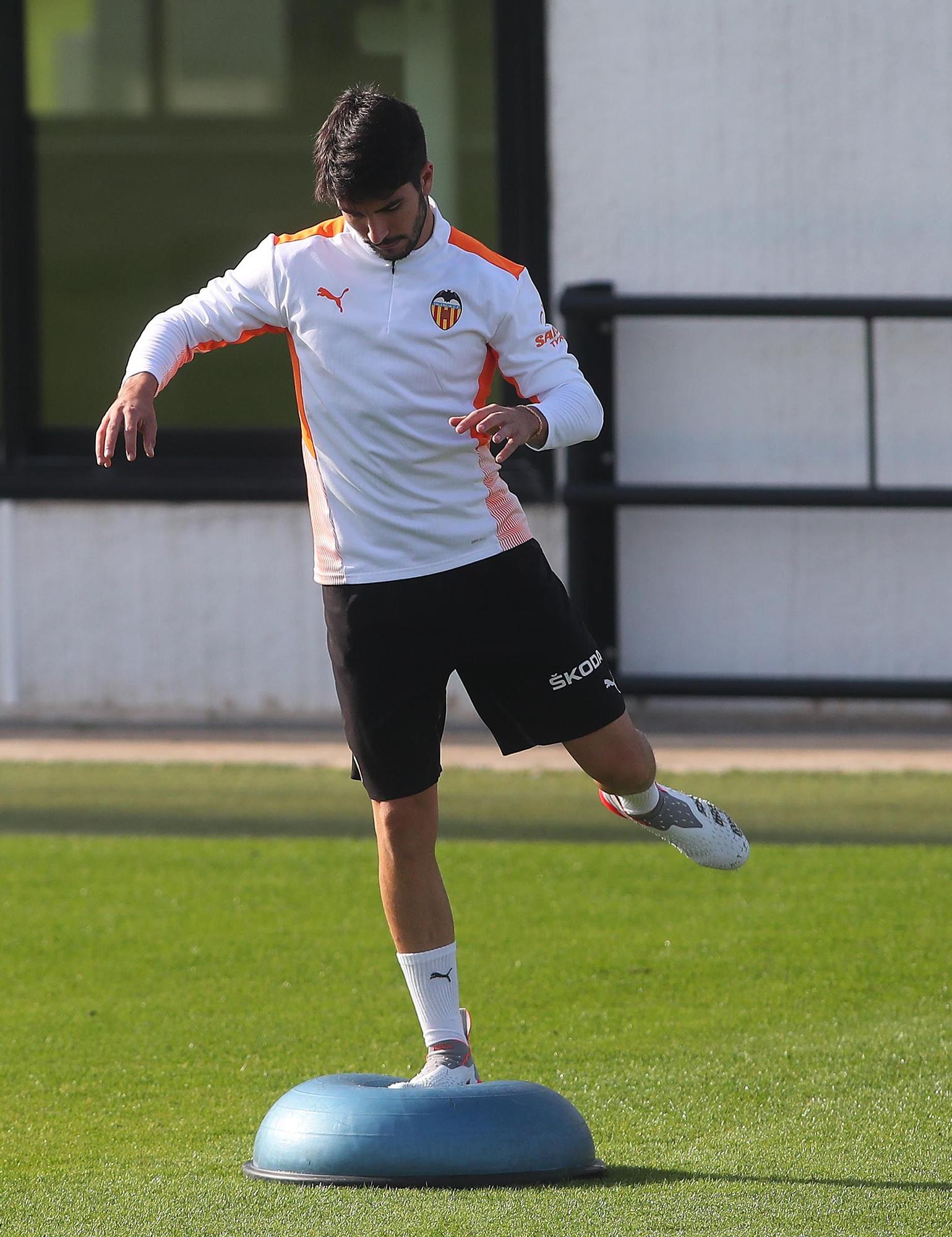 Así ha sido el entrenamiento de hoy del Valencia CF