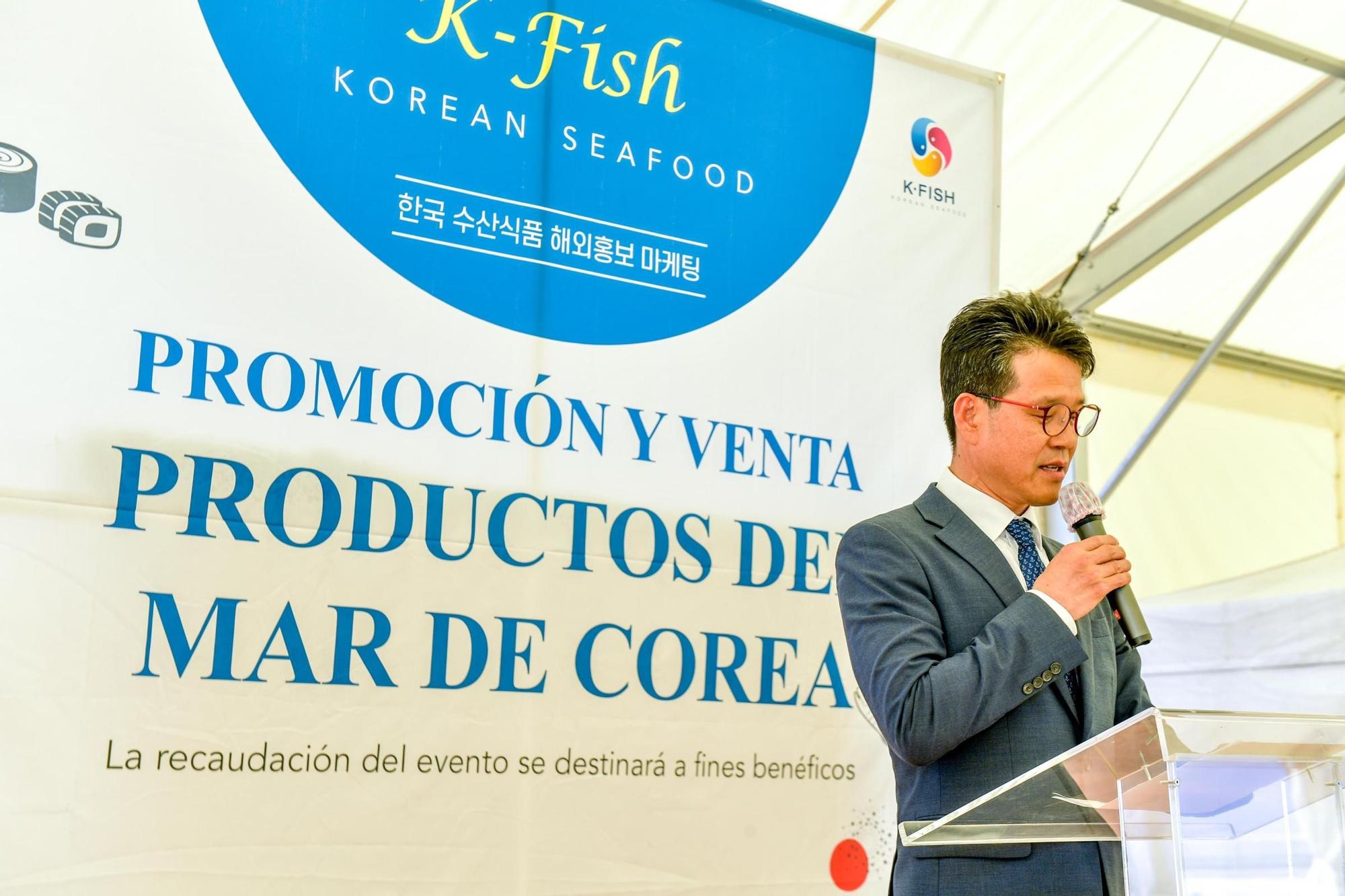 Feria de productos del mar de Corea en el Centro Comercial Las Arenas