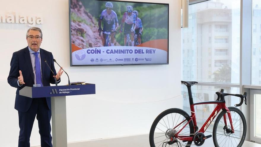 La II ruta cicloturista Coín-Caminito del Rey reúne a 750 deportistas de todo el país