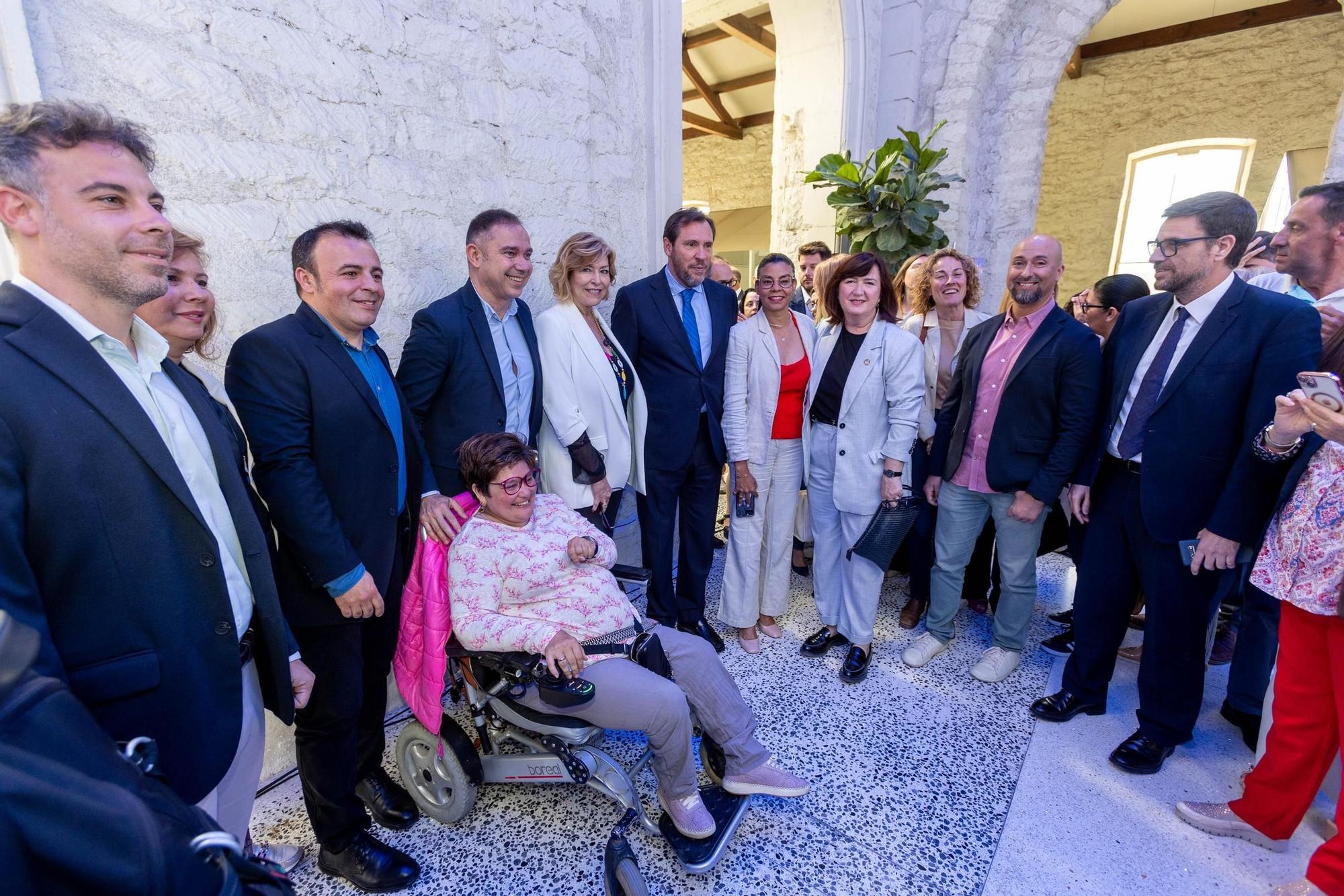 El ministro Óscar Puente en el Foro Alicante de Información celebrado en Casa Mediterráneo