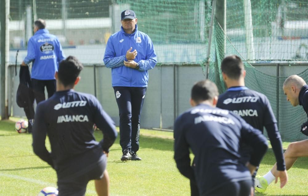 Última sesión antes de medirse al Espanyol