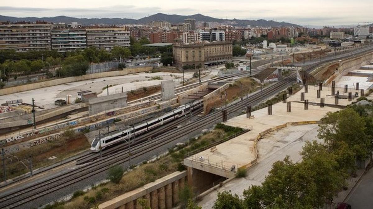 icoy30926516 barcelona 04 09 2015 obras de la futura estacion d160205201013