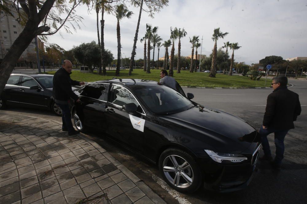 El alcalde de Alicante y los cuerpos de seguridad visitan las zonas afectadas por las lluvias