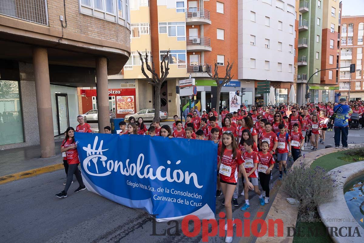 Marcha de la ONG Delwende en Caravaca