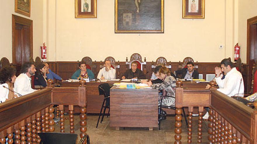 El pleno del ayuntamiento de Alcúdia, en una pasada sesión.