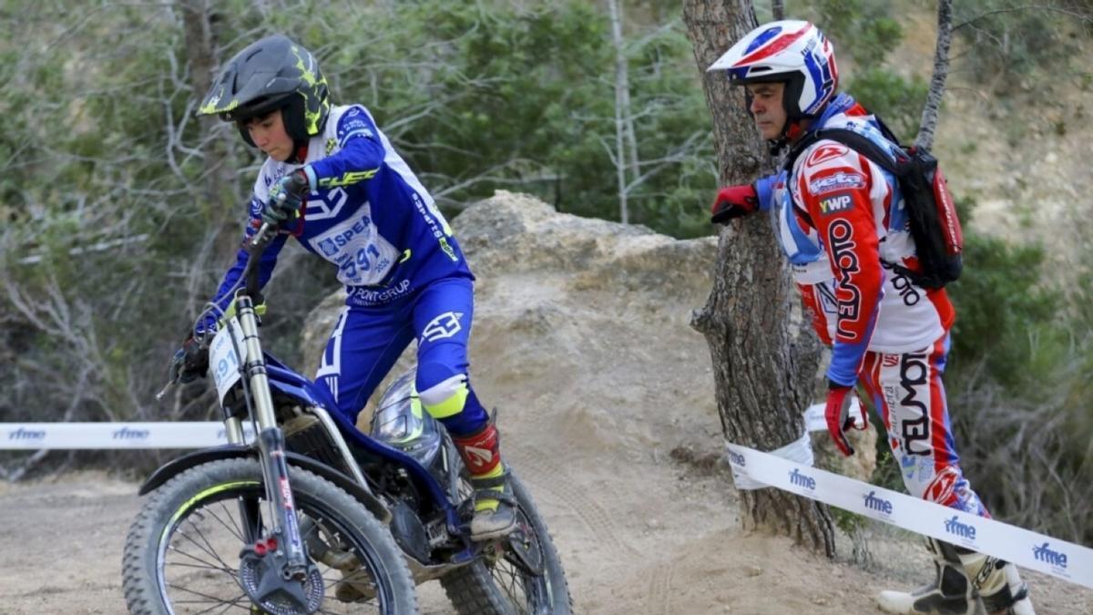 Luz Antonino gana la primera prueba de la Copa de España de trial.