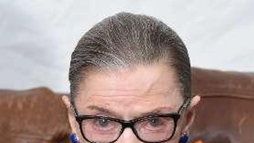 La jueza Ruth Bader Ginsburg.