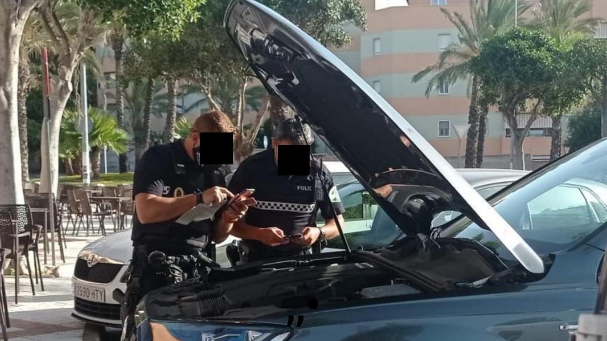 Interceptan un vehículo robado de alta gama en un control rutinario en Torremolinos