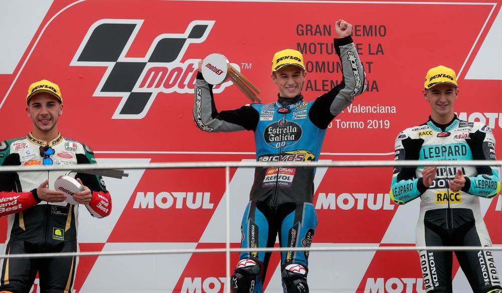 Carrera de Moto3 en Cheste