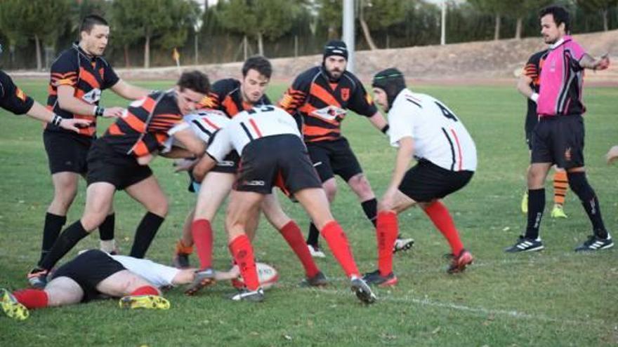 El conjunto de rugby alcireño solo sabe ganar este año.