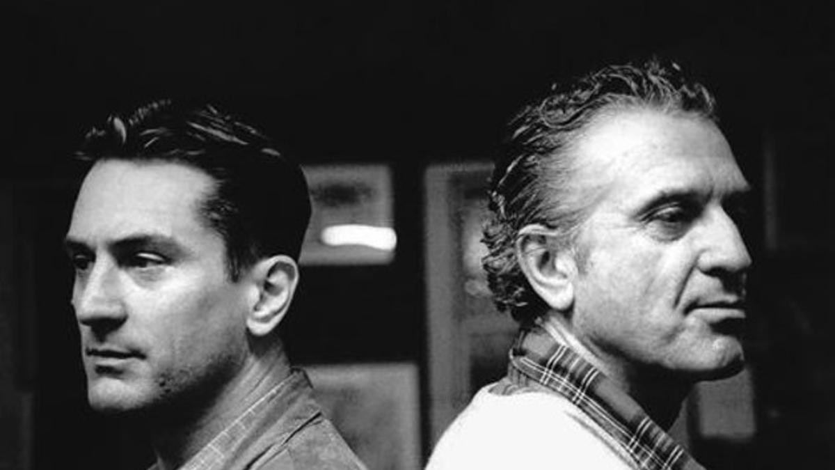 Robert de Niro junior (izquierda), con su padre, Robert de Niro, en una imagen del documental.