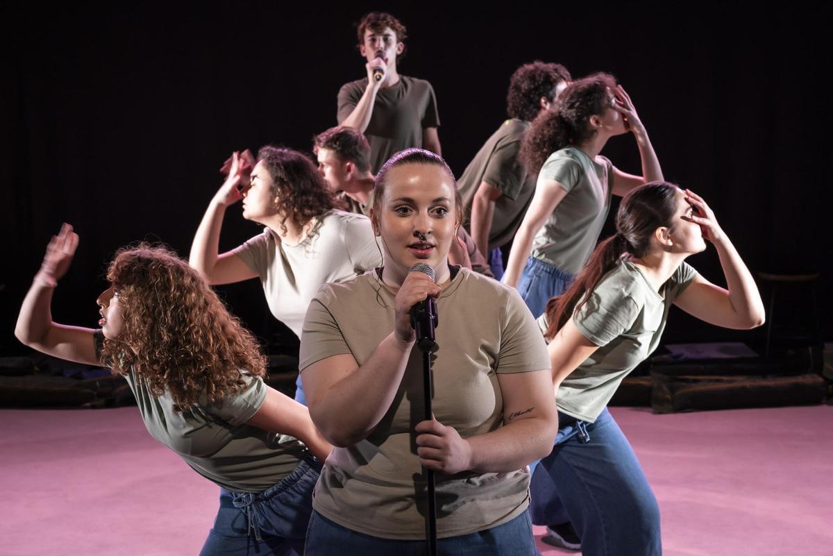 Un momento de "Un instante de belleza".