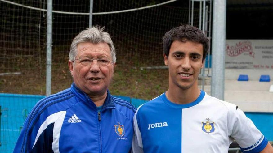 Adolfo Pulgar junto a Borja Álvarez.