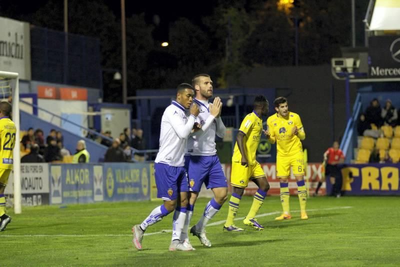 Las imágenes del Alcorcón-Real Zaragoza