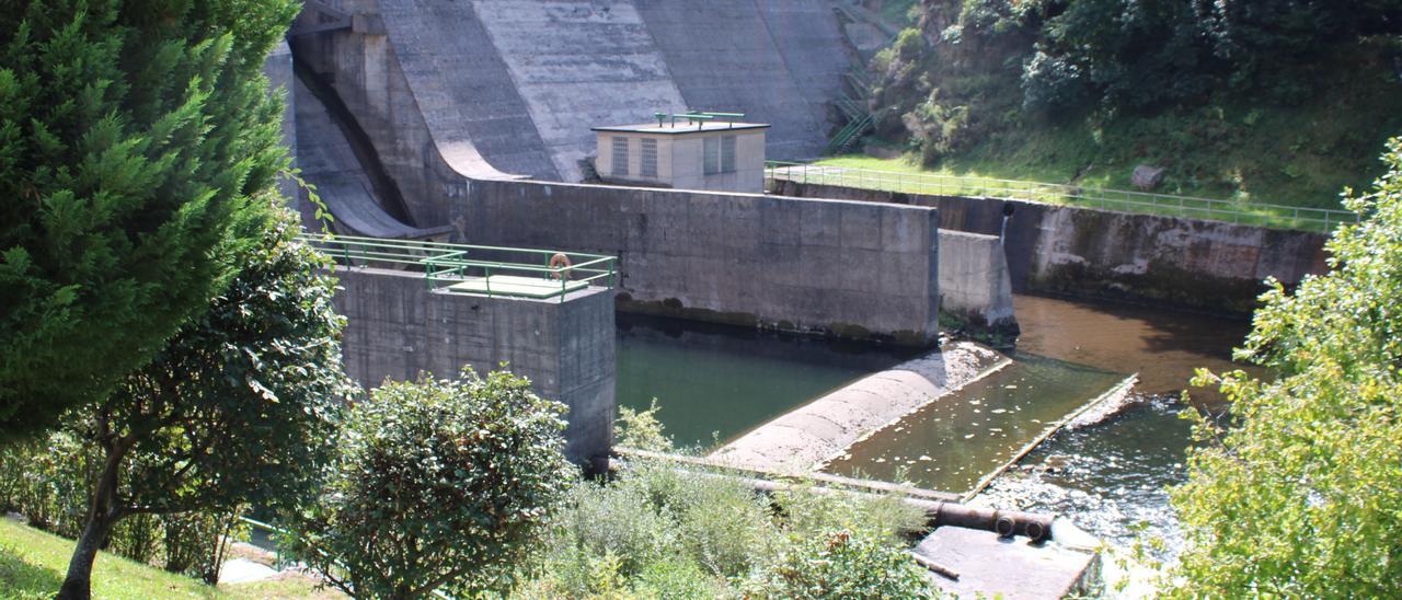 Lugar donde se emplazará la minicentral hidroeléctrica de Rioseco.
