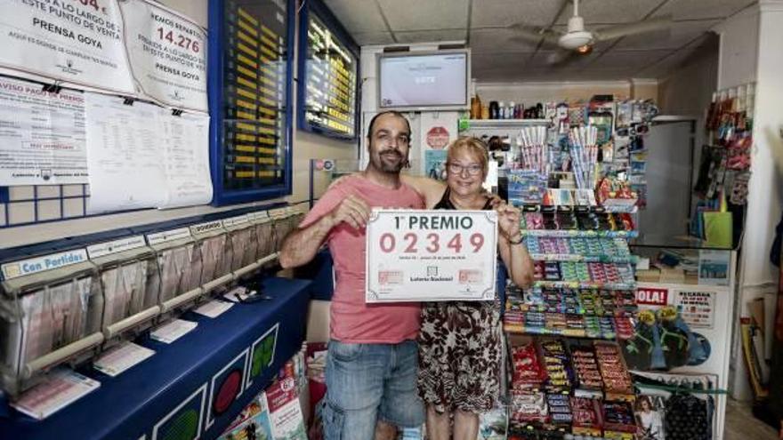 Benidorm vende el primer premio de la Lotería Nacional