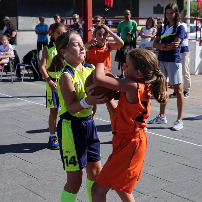 El torneo alevín, aperitivo del partido entre el Obradoiro y el Alba Berlín.