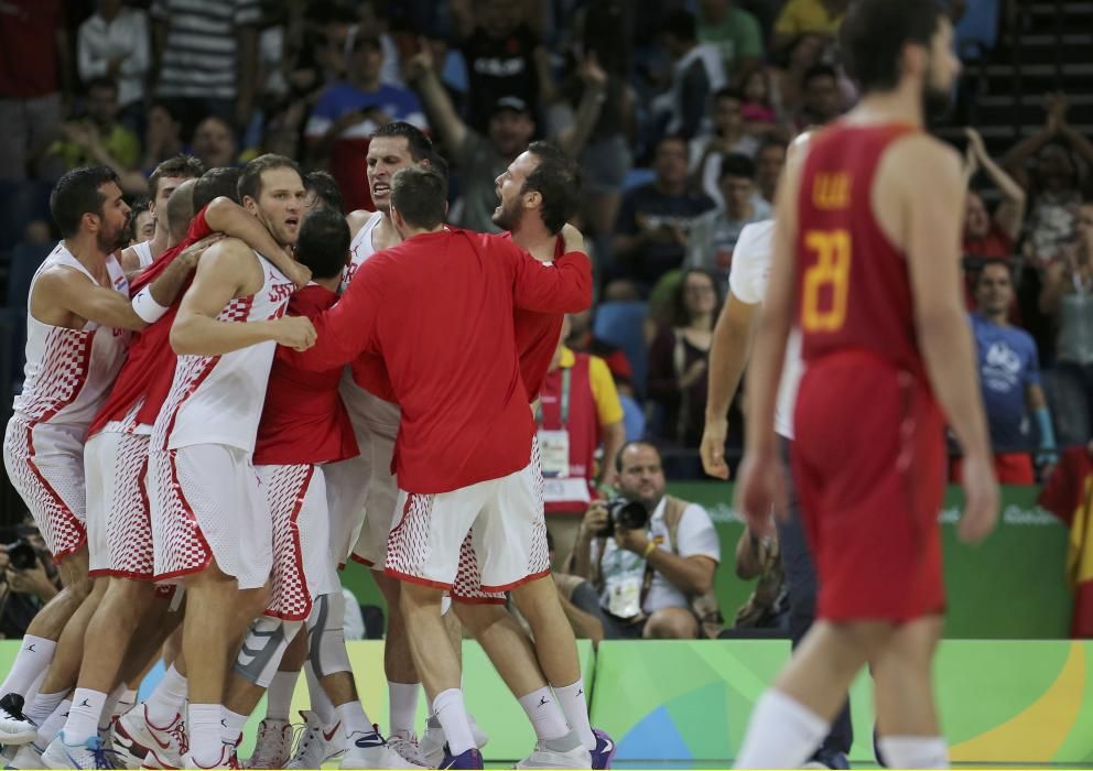 Olimpiadas Río 2016: España - Croacia