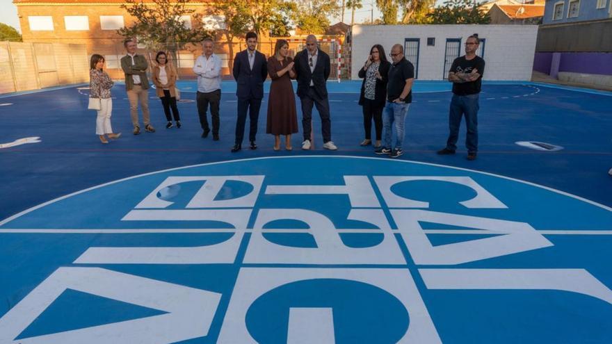 El CEIP San Ginés de la jara tiene nueva pista deportiva