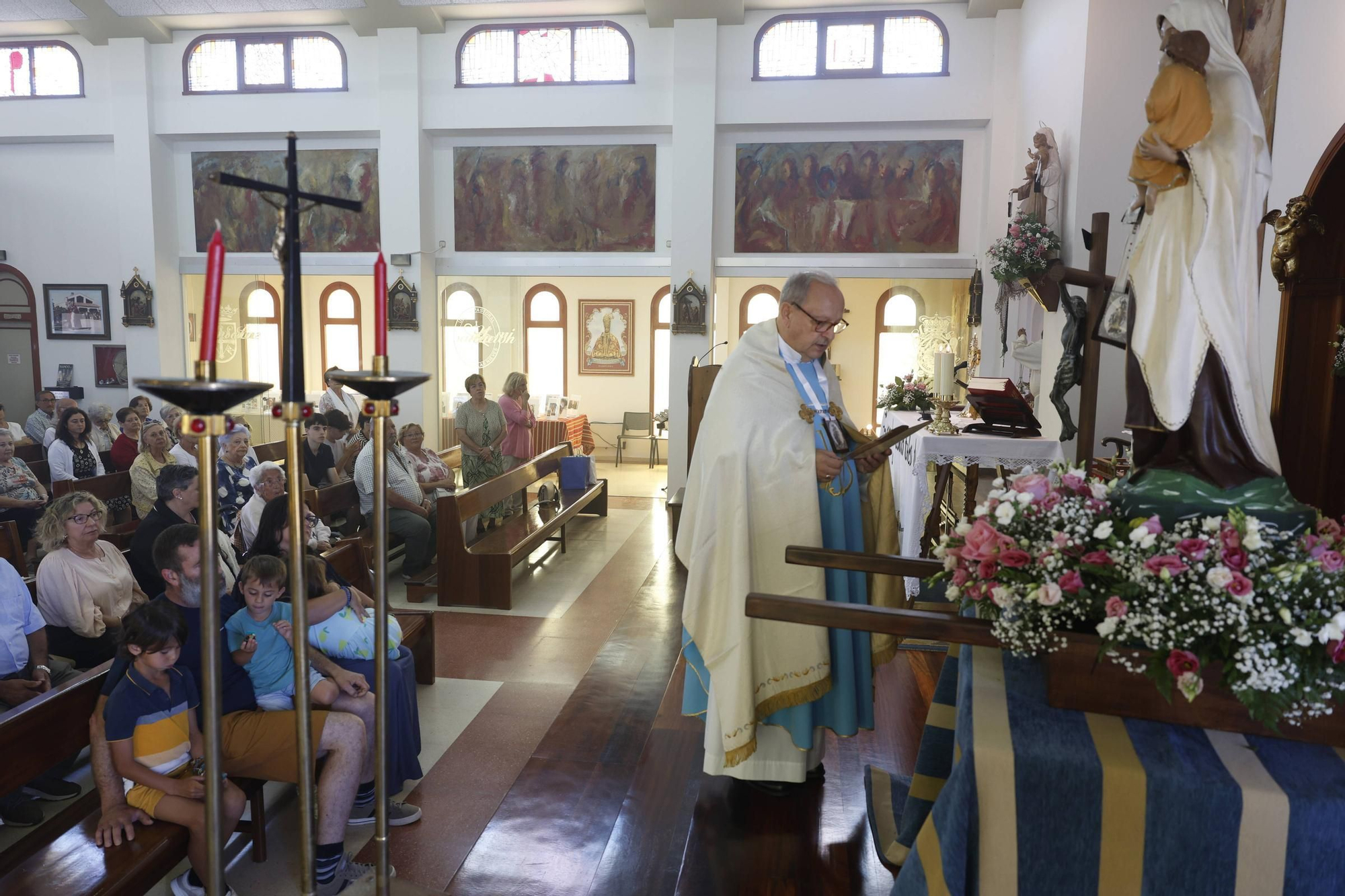 EN IMÁGENES: La fiesta del Carmen en Lavian (Gozón)