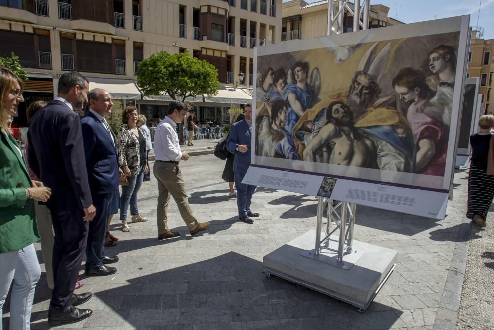 Obras del Museo del Prado en las calles de Elche