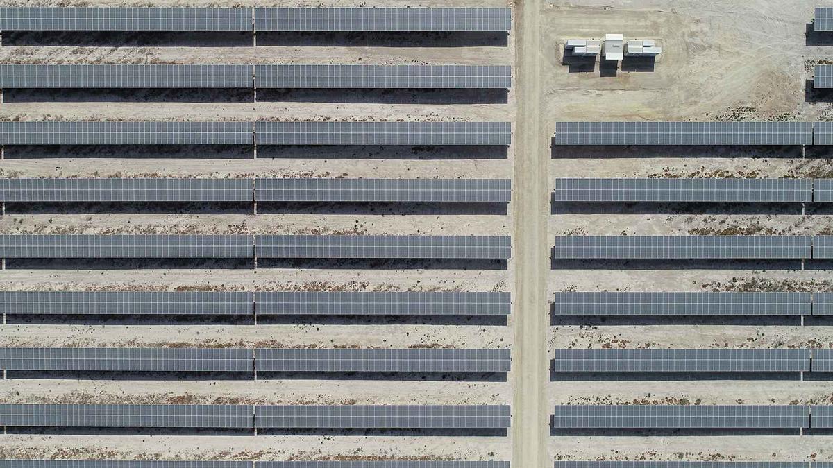Planta de energía solar fotovoltaica de Endesa en Totana (Murcia)